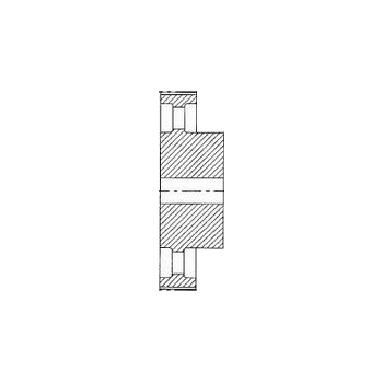 Pulley 84L100, With Pilot Bore